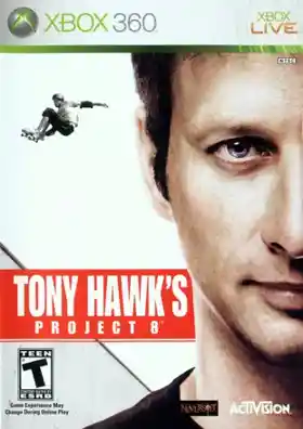 Tony Hawks Project 8 (USA) box cover front
